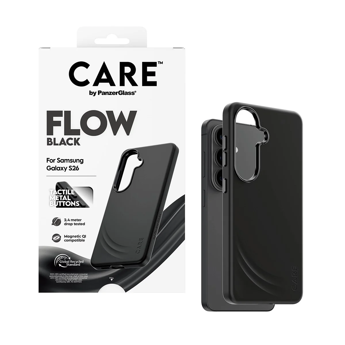 CARE™ by PanzerGlass® Flow Case Sort m. Qi Samsung Galaxy S26 - Image 5