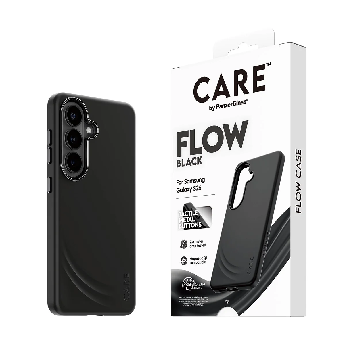 CARE™ by PanzerGlass® Flow Case Sort m. Qi Samsung Galaxy S26 - Image 6