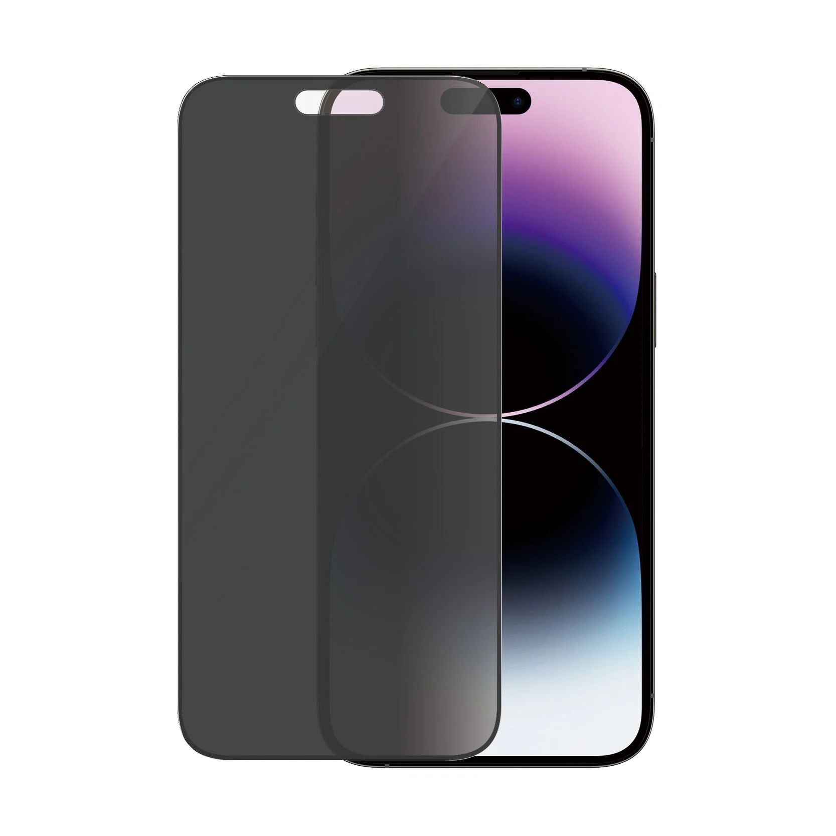 PanzerGlass® Privacy Skærmbeskyttelse iPhone 14 Pro Max | Ultra-Wide Fit m. EasyAligner - Image 4