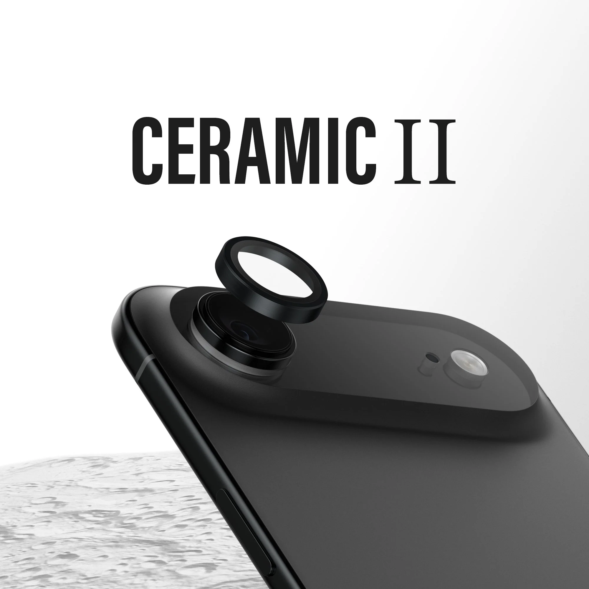 PanzerGlass® Hoops® Ceramic II Kameralinsebeskytter iPhone Air - Image 9