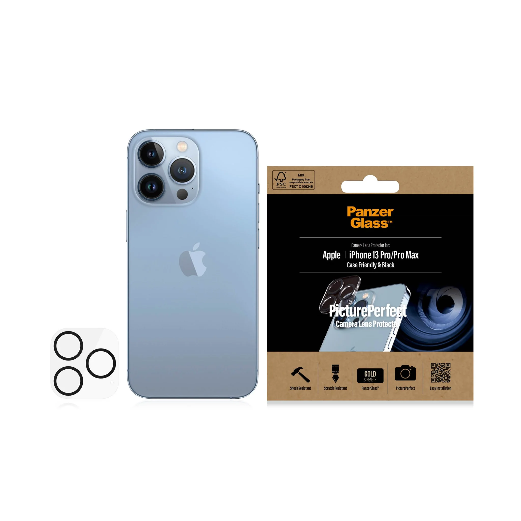 PanzerGlass® PicturePerfect Kameralinsebeskytter iPhone 13 Pro | 13 Pro Max - Image 3