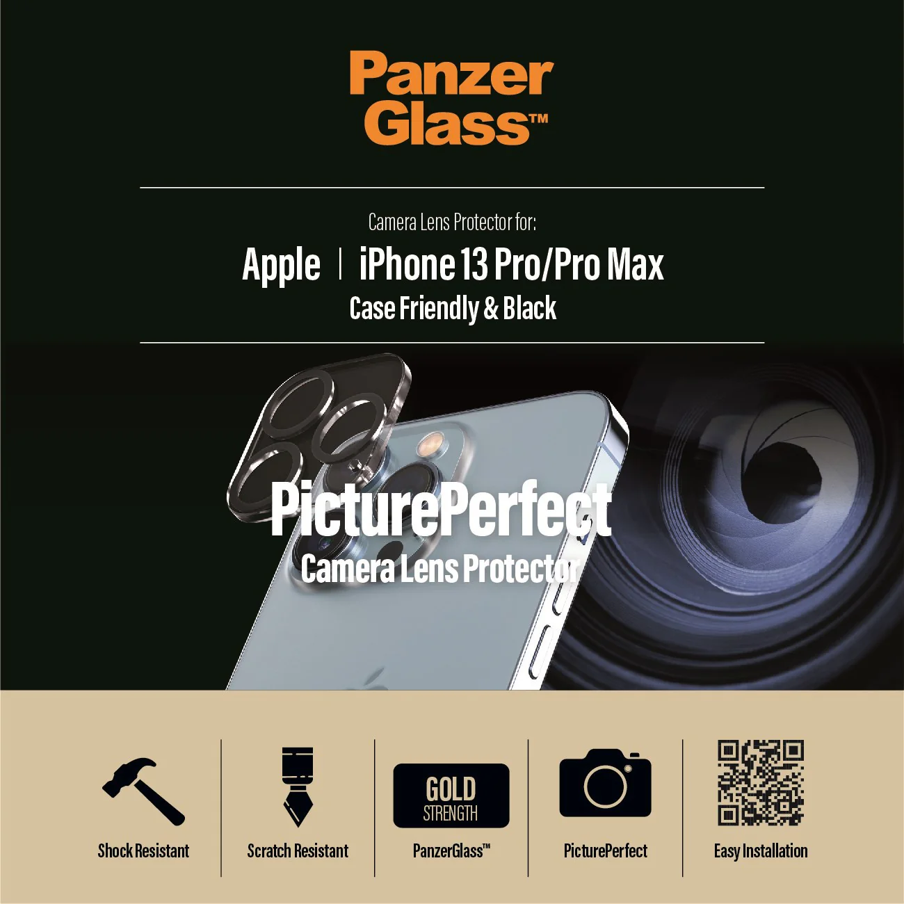 PanzerGlass® PicturePerfect Kameralinsebeskytter iPhone 13 Pro | 13 Pro Max - Image 9