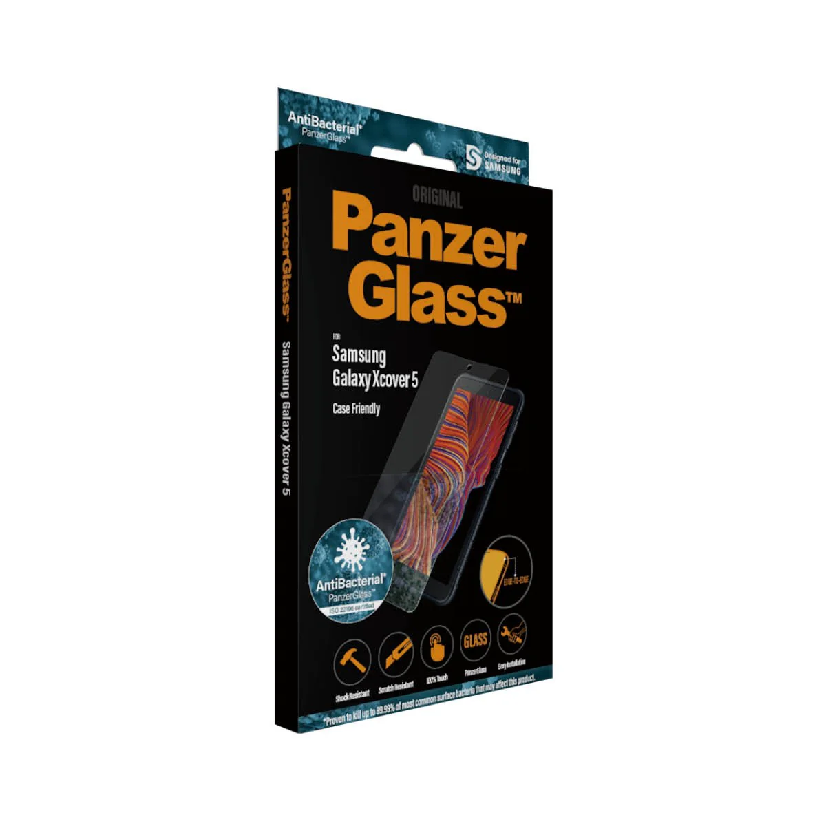 PanzerGlass® Skærmbeskyttelse Samsung Galaxy Xcover 5 - Image 4