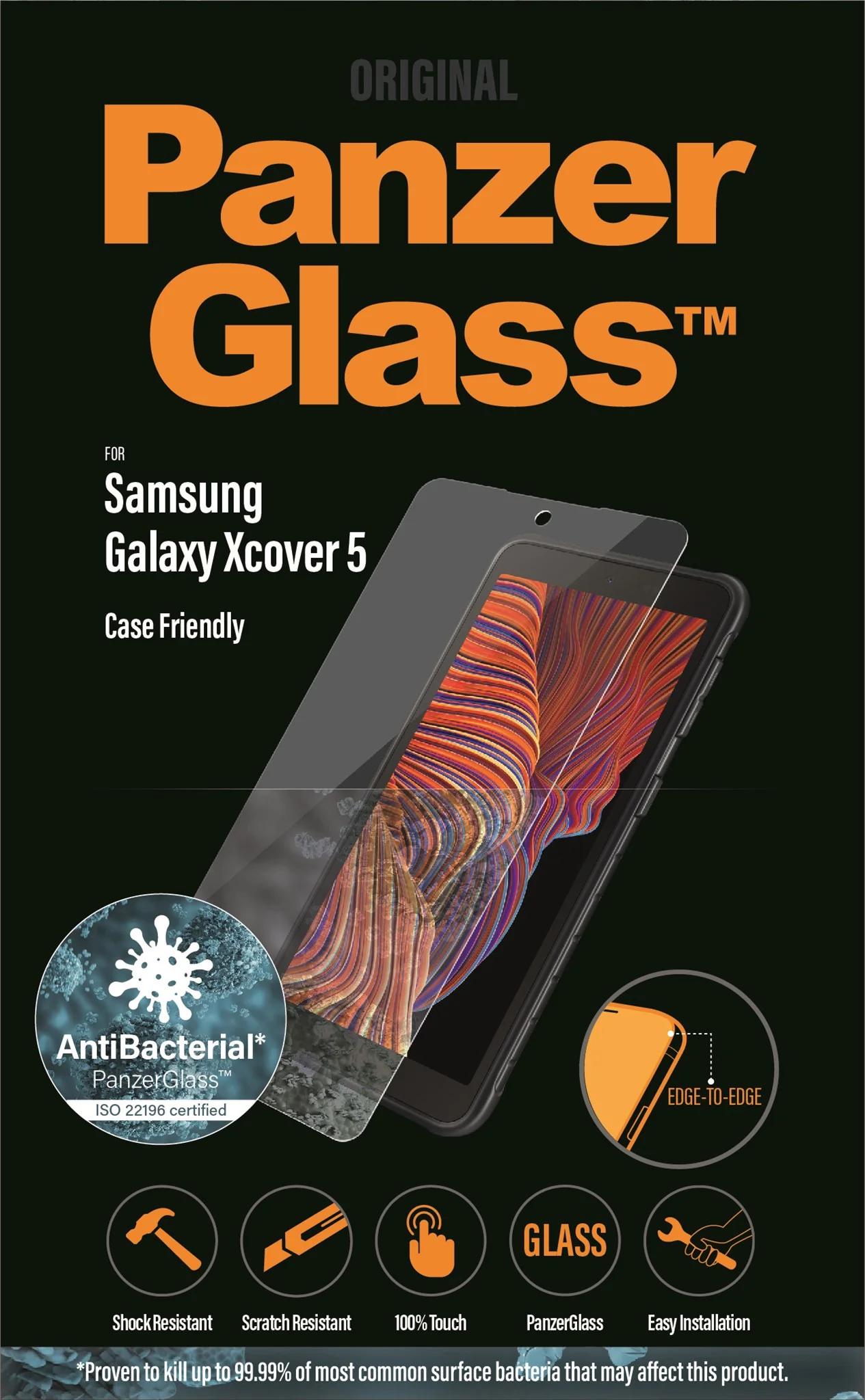 PanzerGlass® Skærmbeskyttelse Samsung Galaxy Xcover 5 - Image 8