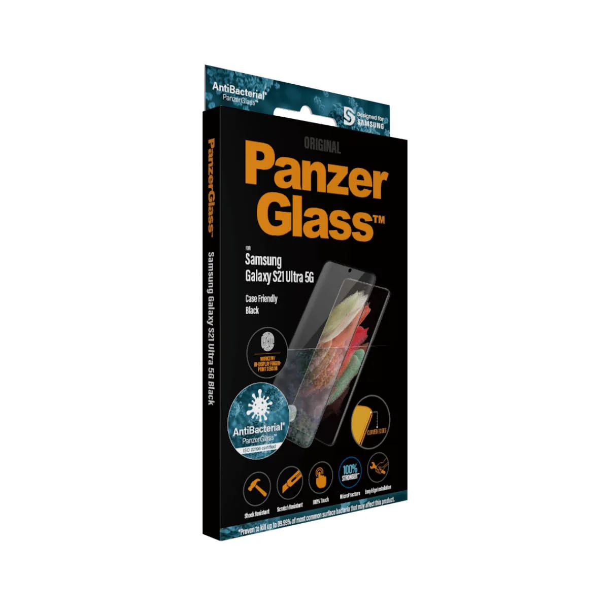 PanzerGlass® Skærmbeskyttelse Samsung Galaxy S21 Ultra 5G - Image 4
