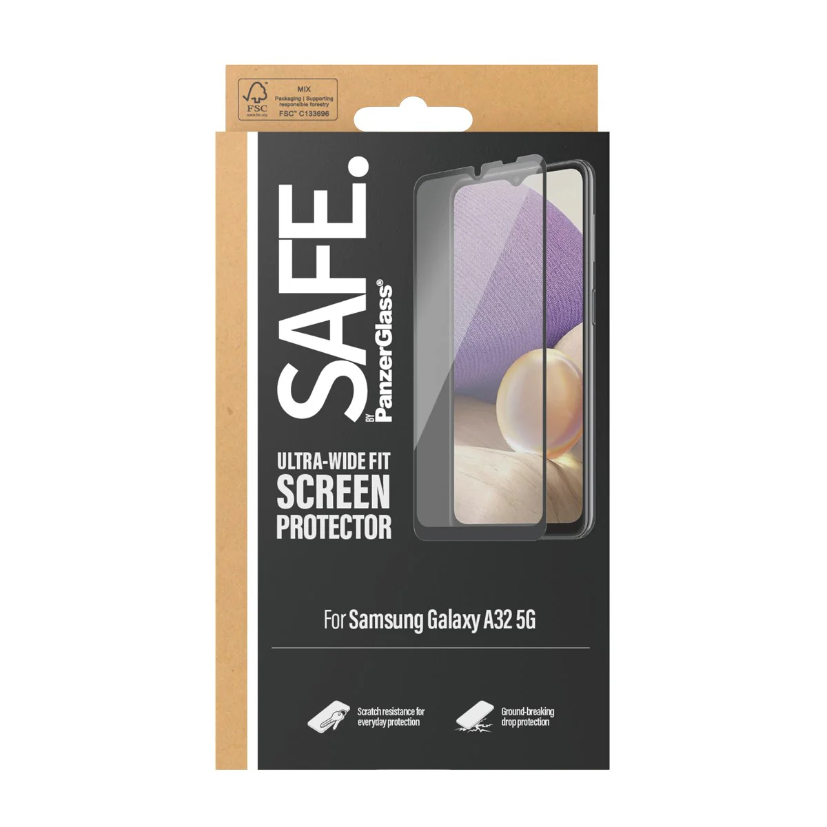 SAFE. by PanzerGlass® Skærmbeskyttelse Samsung Galaxy A32 5G - Image 3